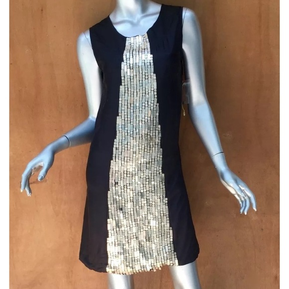 castle starr Dresses & Skirts - 💋CASTLE STARR 100% SILK BLACK DRESS